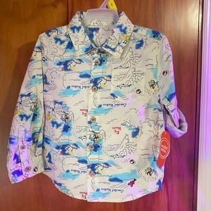 Treasure hunt button up